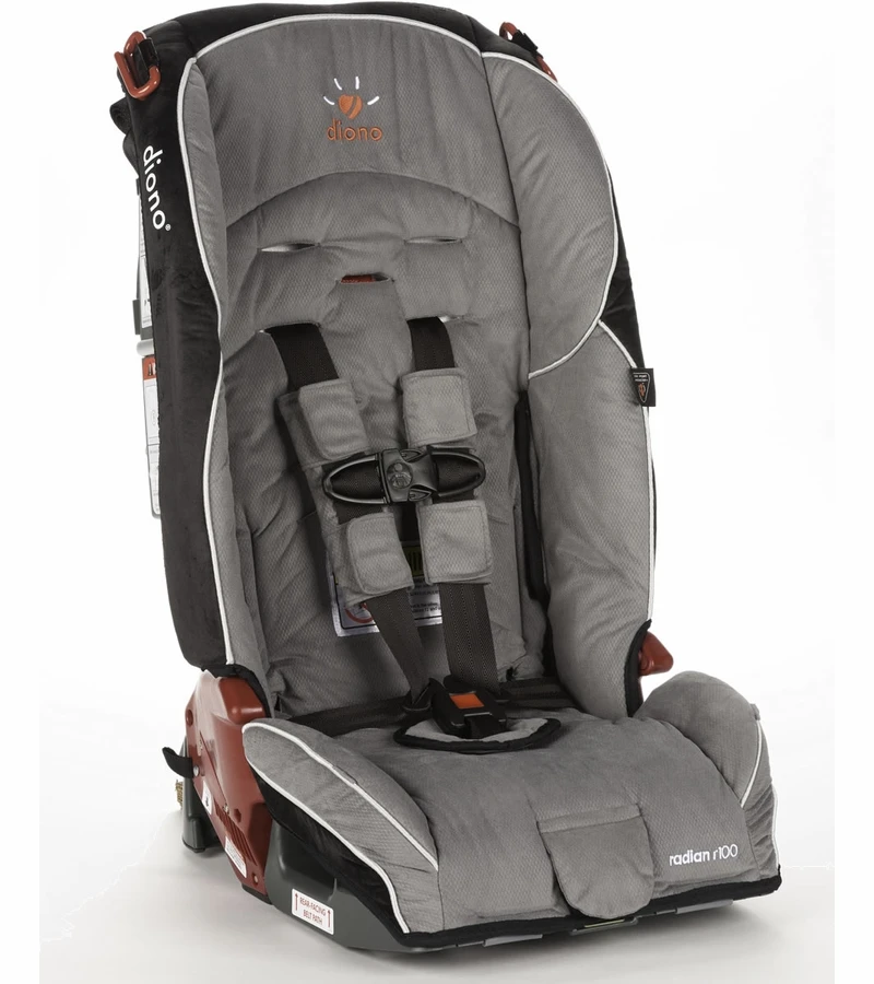 Diono Radian R100 Convertible + Booster Car Seat - Storm 1 Diono Radian R100 Convertible + Booster Car Seat - Storm