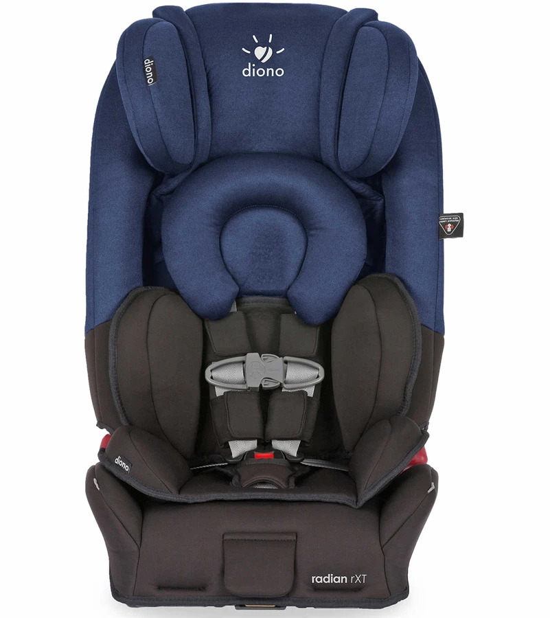 Diono Radian RXT Convertible + Booster Car Seat - Black Cobalt 2 Diono Radian RXT Convertible + Booster Car Seat - Black Cobalt - Image 2