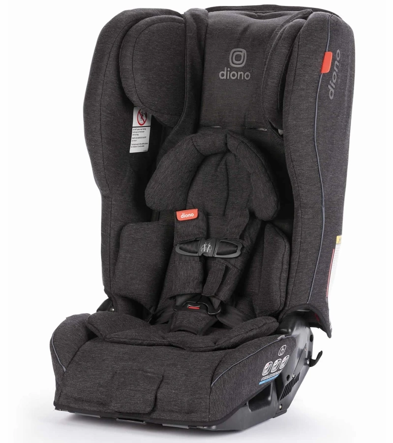 Diono Rainier 2 AXT All-in-One Convertible Car Seat + Booster - Black 3 Diono Rainier 2 AXT All-in-One Convertible Car Seat + Booster - Black - Image 3