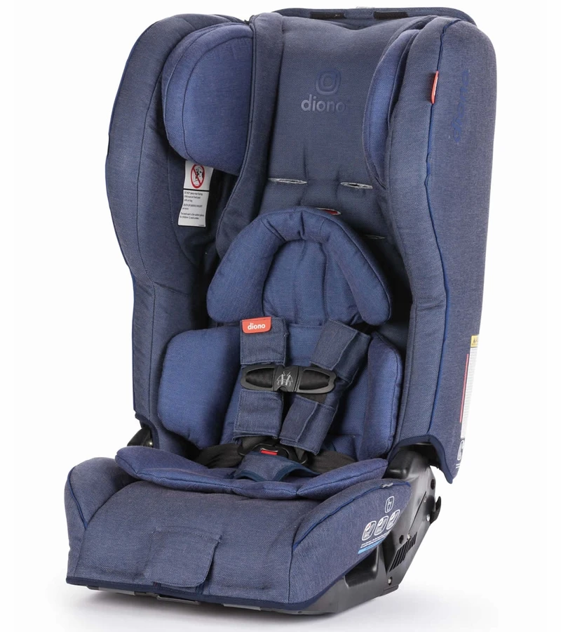 Diono Rainier 2 AXT All-in-One Convertible Car Seat + Booster - Blue 3 Diono Rainier 2 AXT All-in-One Convertible Car Seat + Booster - Blue - Image 3