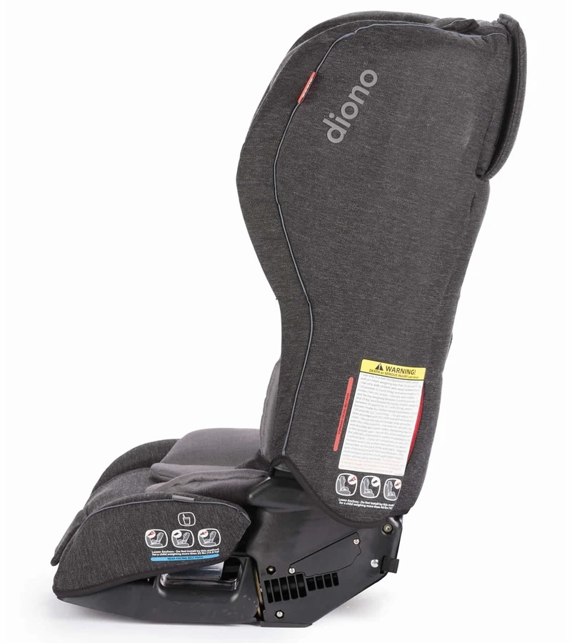Diono Rainier 2 AXT All-in-One Convertible Car Seat + Booster - Dark Grey 4 Diono Rainier 2 AXT All-in-One Convertible Car Seat + Booster - Dark Grey - Image 4