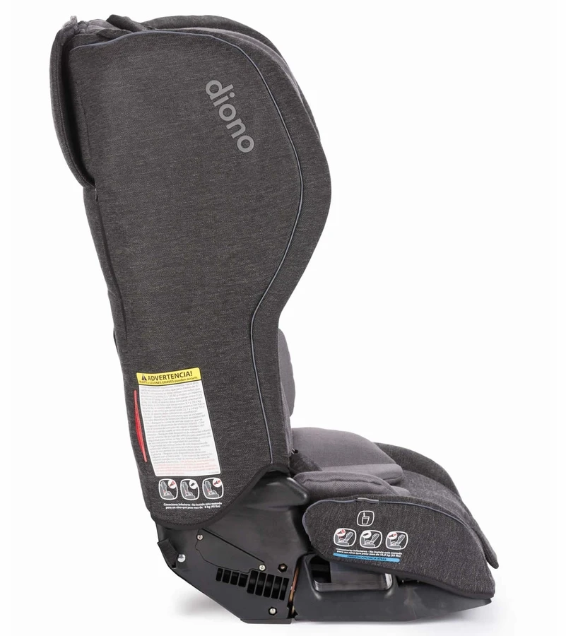 Diono Rainier 2 AXT All-in-One Convertible Car Seat + Booster - Dark Grey 5 Diono Rainier 2 AXT All-in-One Convertible Car Seat + Booster - Dark Grey - Image 5
