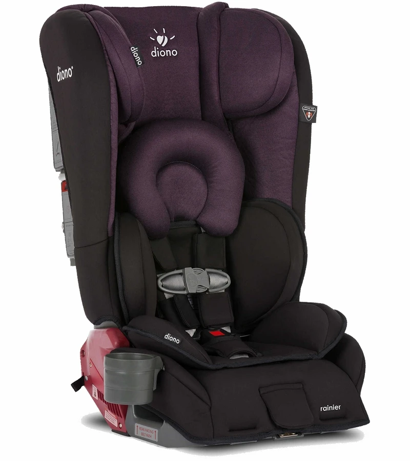Diono Rainier All-In-One Convertible Car Seat - Black Plum 1 Diono Rainier All-In-One Convertible Car Seat - Black Plum