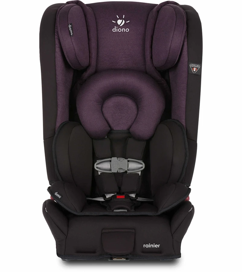 Diono Rainier All-In-One Convertible Car Seat - Black Plum 2 Diono Rainier All-In-One Convertible Car Seat - Black Plum - Image 2
