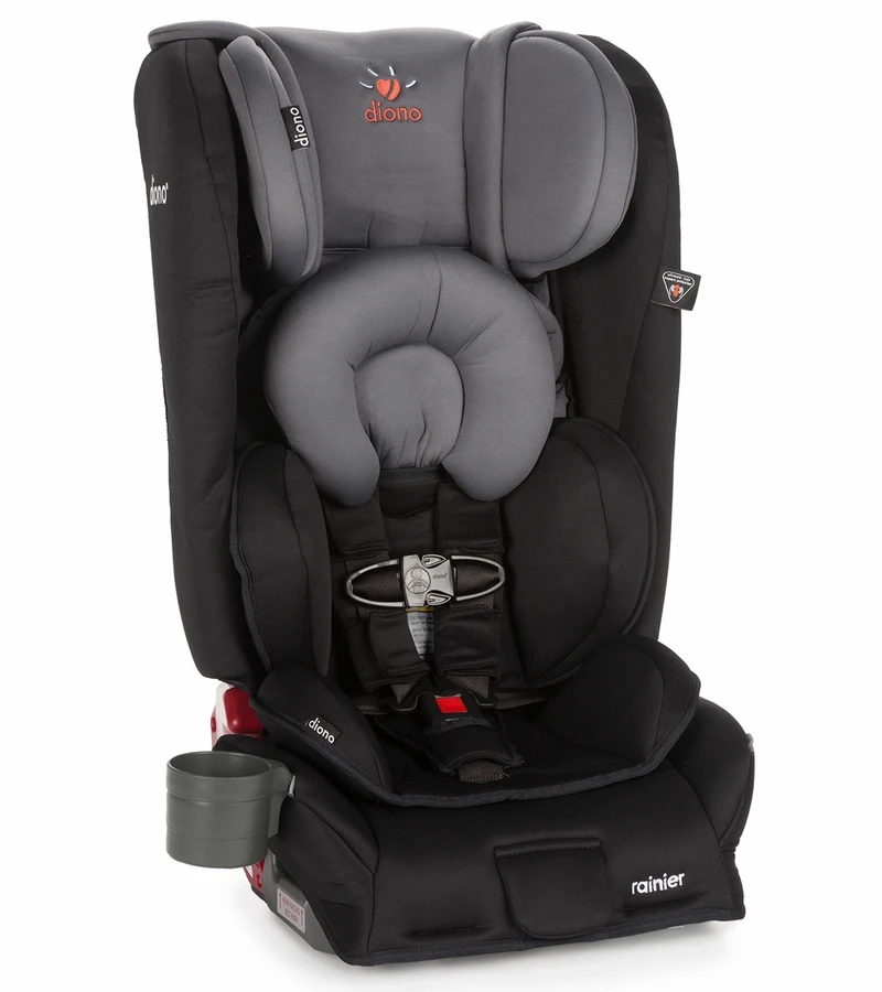Diono Rainier All-In-One Convertible Car Seat - Graphite 1 Diono Rainier All-In-One Convertible Car Seat - Graphite