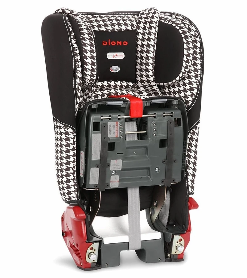 Diono Rainier All-In-One Convertible Car Seat - White Houndstooth 2 Diono Rainier All-In-One Convertible Car Seat - White Houndstooth - Image 2