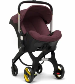 Doona Infant Car Seat & Stroller - Cherry (Burgundy) -Britax || Graco || Maxi-Cosi Shop doona infant car seat stroller cherry burgundy 29