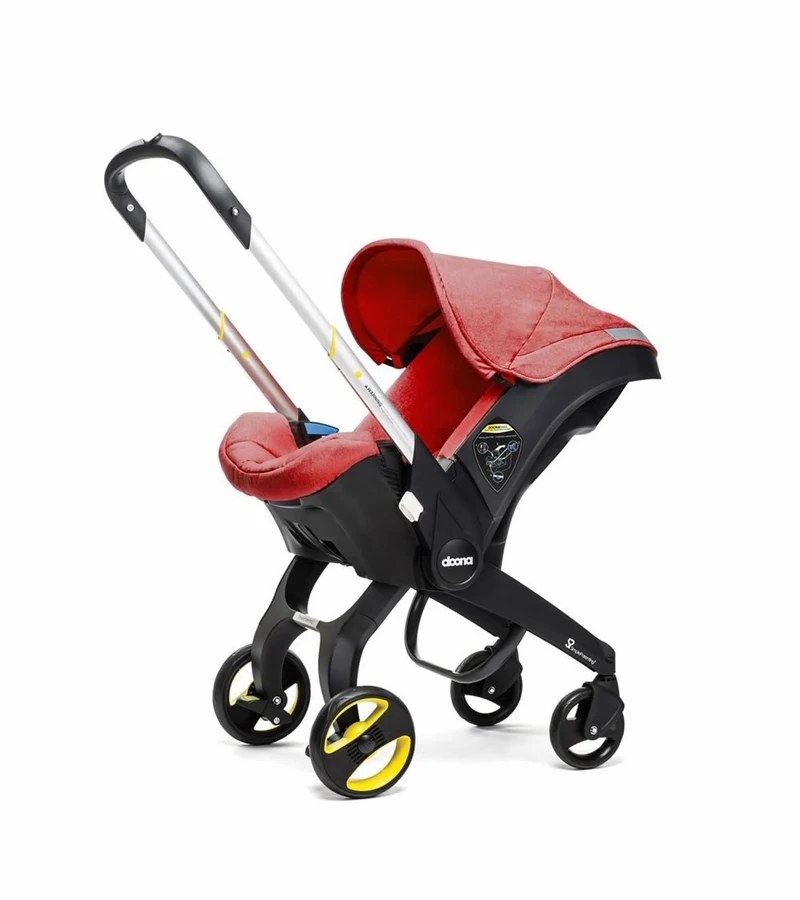 Doona Infant Car Seat & Stroller - Love (Red) 2 Doona Infant Car Seat & Stroller - Love (Red) - Image 2