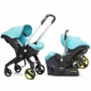 Doona Infant Car Seat & Stroller - Sky (Turquoise)