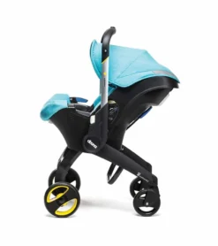 Doona Infant Car Seat & Stroller - Sky (Turquoise) -Britax || Graco || Maxi-Cosi Shop doona infant car seat stroller sky turquoise 68