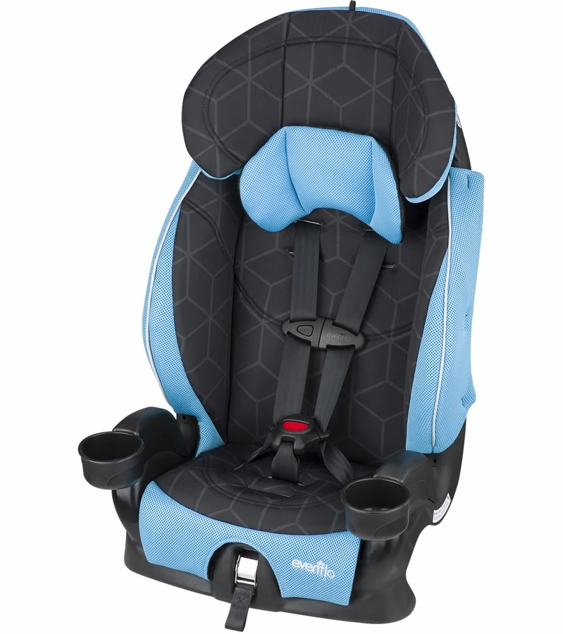 Evenflo Advanced Chase Lx Harness Booster Seat - Glacier Ice 1 Evenflo Advanced Chase Lx Harness Booster Seat - Glacier Ice