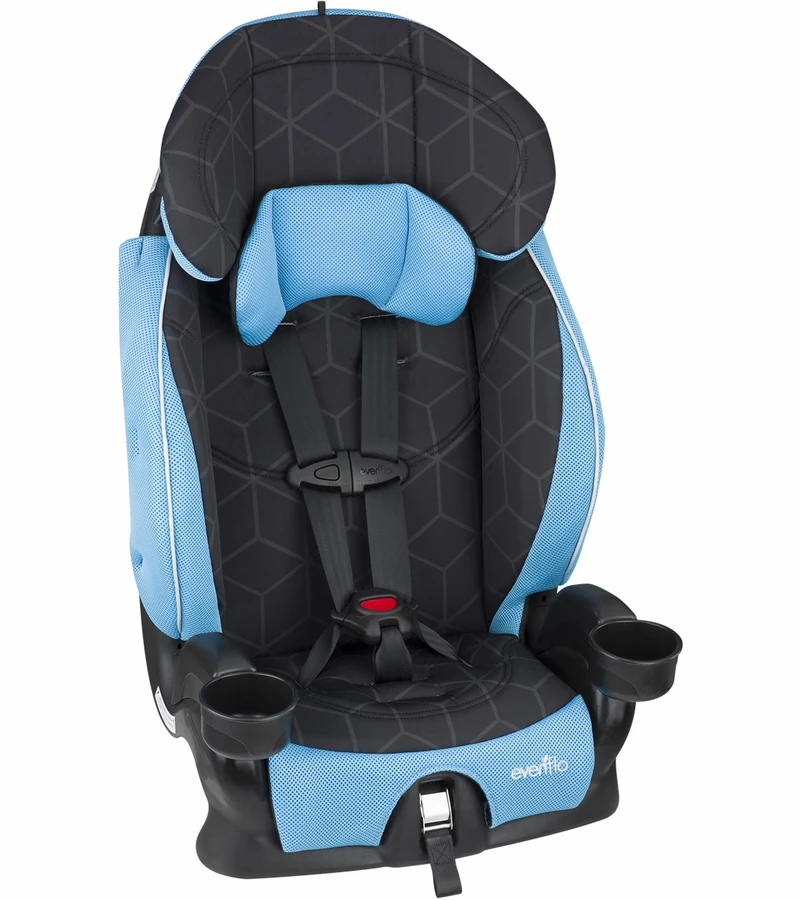 Evenflo Advanced Chase Lx Harness Booster Seat - Glacier Ice 3 Evenflo Advanced Chase Lx Harness Booster Seat - Glacier Ice - Image 3