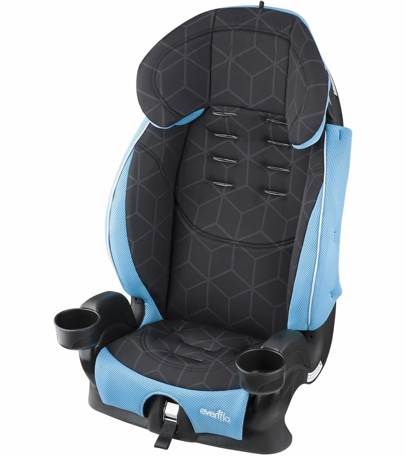 Evenflo Advanced Chase Lx Harness Booster Seat - Glacier Ice 4 Evenflo Advanced Chase Lx Harness Booster Seat - Glacier Ice - Image 4