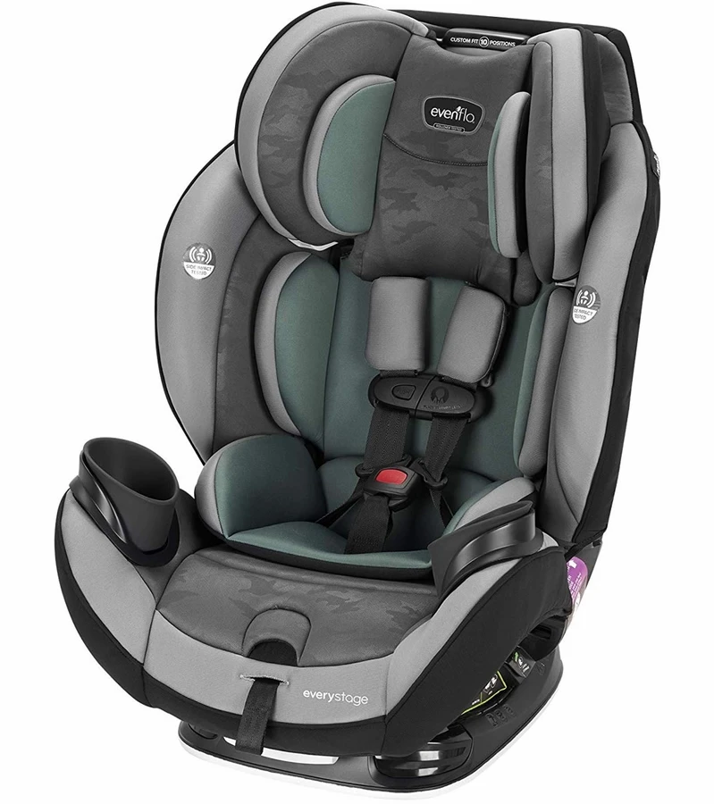 Evenflo EveryStage DLX All-in-One Convertible Car Seat - Highlands 1 Evenflo EveryStage DLX All-in-One Convertible Car Seat - Highlands