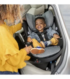 Evenflo GOLD Revolve360 Rotating All-In-One Car Seat - Moonstone Gray -Britax || Graco || Maxi-Cosi Shop evenflo gold revolve360 rotating all in one car seat moonstone gray 27