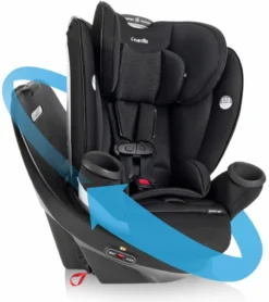 Evenflo GOLD Revolve360 Rotating All-In-One Car Seat - Onyx Black