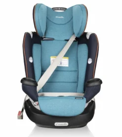 Evenflo GOLD Revolve360 Rotating All-In-One Car Seat - Sapphire Blue -Britax || Graco || Maxi-Cosi Shop evenflo gold revolve360 rotating all in one car seat sapphire blue 21