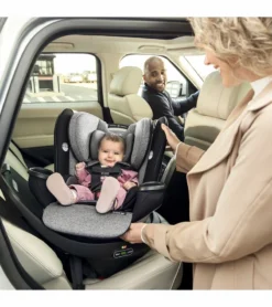 Evenflo GOLD Revolve360 Rotating All-In-One Car Seat - Sapphire Blue -Britax || Graco || Maxi-Cosi Shop evenflo gold revolve360 rotating all in one car seat sapphire blue 22