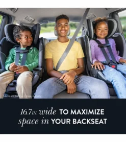 Evenflo GOLD SensorSafe Revolve 360 Slim 2-in-1 Rotational Convertible Car Seat - Amethyst -Britax || Graco || Maxi-Cosi Shop evenflo gold sensorsafe revolve 360 slim rotational all in one convertible car seat amethyst 126