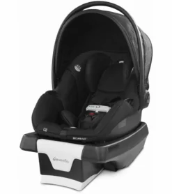 Evenflo GOLD SensorSafe SecureMax Infant Car Seat With SafeZone Load Leg - Onyx Black