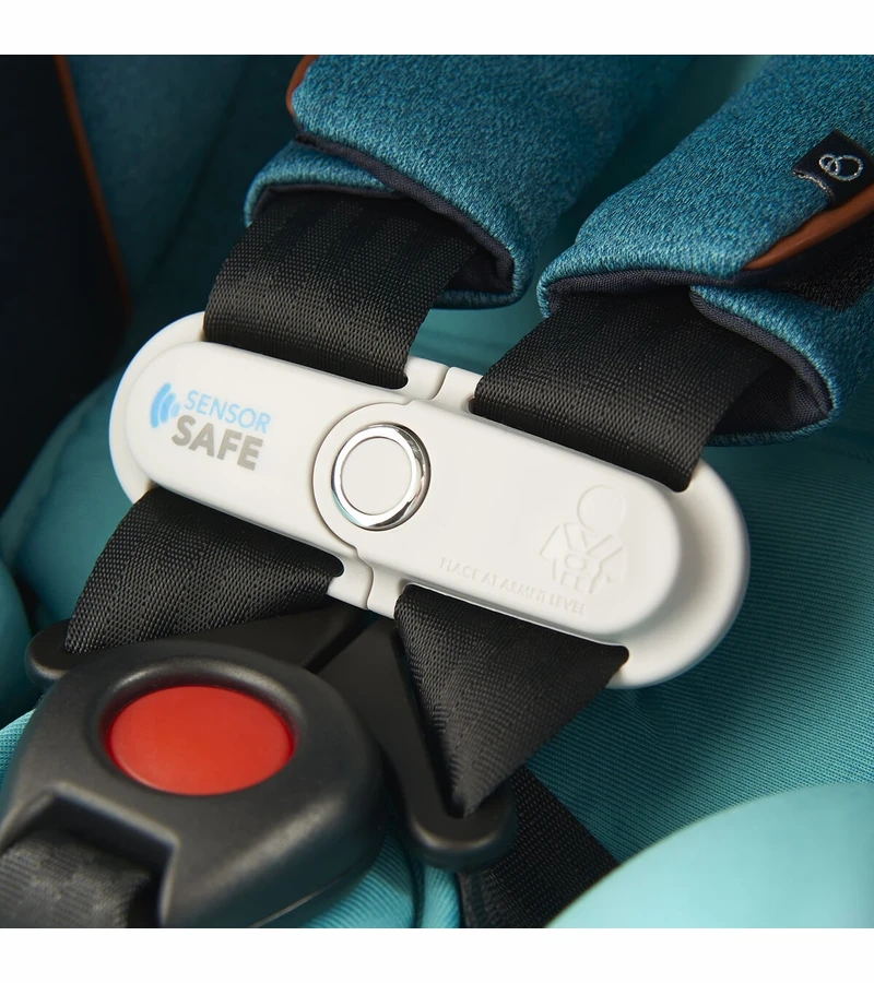 Evenflo GOLD SensorSafe Verge3 Smart Travel System With SecureMax Smart Infant Car Seat - Sapphire Blue 3 Evenflo GOLD SensorSafe Verge3 Smart Travel System With SecureMax Smart Infant Car Seat - Sapphire Blue - Image 3