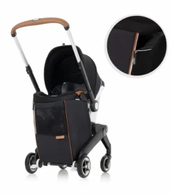 Evenflo GOLD Shyft DualRide Infant Car Seat And Stroller Combo - Moonstone Gray -Britax || Graco || Maxi-Cosi Shop evenflo gold shyft dualride infant car seat and stroller combo onyx black 53 2