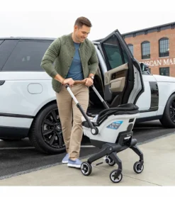 Evenflo GOLD Shyft DualRide Infant Car Seat And Stroller Combo - Moonstone Gray -Britax || Graco || Maxi-Cosi Shop evenflo gold shyft dualride infant car seat and stroller combo onyx black 56 2