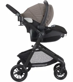 Evenflo Pivot Modular Travel System - Manchester Tan -Britax || Graco || Maxi-Cosi Shop evenflo pivot modular travel system manchester tan 130
