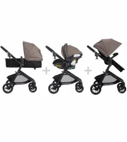 Evenflo Pivot Modular Travel System - Manchester Tan -Britax || Graco || Maxi-Cosi Shop evenflo pivot modular travel system manchester tan 132