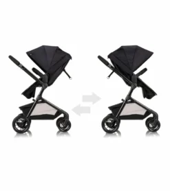 Evenflo Pivot Modular Travel System With SafeMax Infant Car Seat - Casual Gray -Britax || Graco || Maxi-Cosi Shop evenflo pivot modular travel system with safemax infant car seat casual gray 164