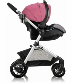 Evenflo Pivot Modular Travel System With Safemax Infant Car Seat - Dusty Rose -Britax || Graco || Maxi-Cosi Shop evenflo pivot modular travel system with safemax infant car seat dusty rose 202