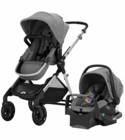 Evenflo Pivot Xpand Modular Travel System With SafeMax Infant Car Seat - Percheron