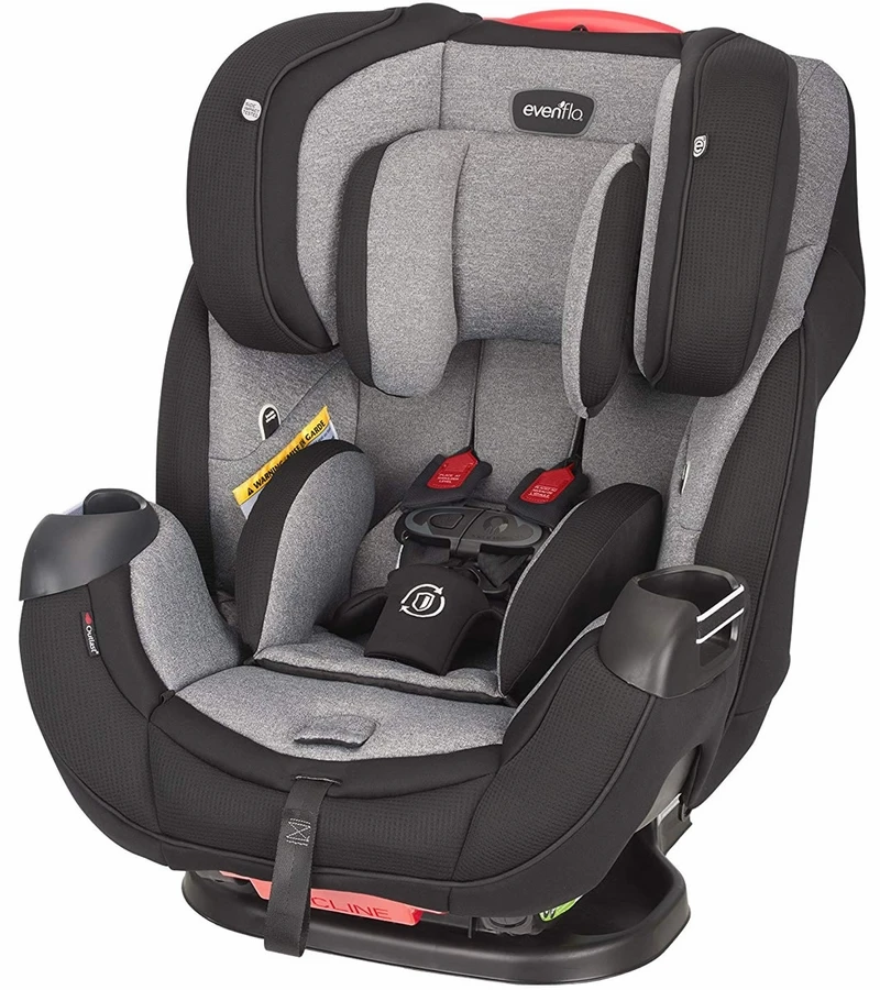 Evenflo Platinum Symphony DLX All-in-One Convertible Car Seat - Ashland Gray 1 Evenflo Platinum Symphony DLX All-in-One Convertible Car Seat - Ashland Gray