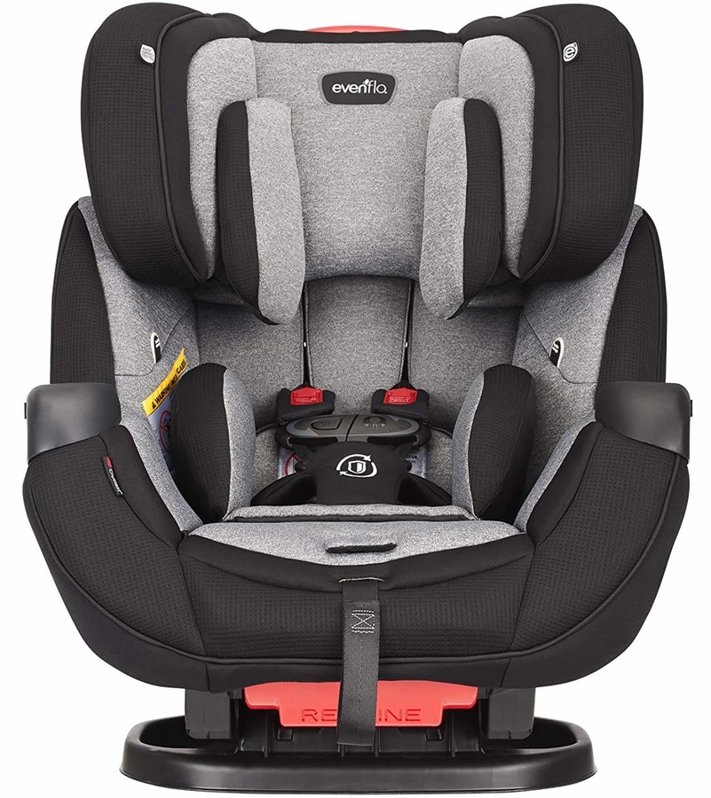 Evenflo Platinum Symphony DLX All-in-One Convertible Car Seat - Ashland Gray 2 Evenflo Platinum Symphony DLX All-in-One Convertible Car Seat - Ashland Gray - Image 2