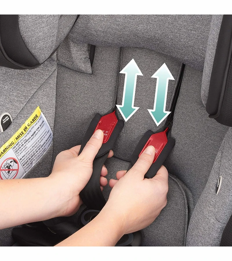 Evenflo Platinum Symphony DLX All-in-One Convertible Car Seat - Ashland Gray 5 Evenflo Platinum Symphony DLX All-in-One Convertible Car Seat - Ashland Gray - Image 5