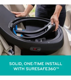 Evenflo Revolve360 Extend Rotational All-in-one Convertible Car Seat With Quick Clean Cover - Rockland Green -Britax || Graco || Maxi-Cosi Shop evenflo revolve360 extend rotational all in one convertible car seat with quick clean cover rockland green 147