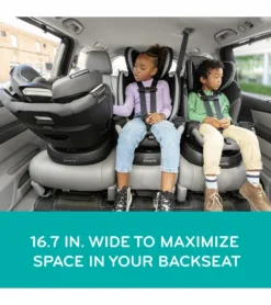 Evenflo Revolve360 Slim 2-in-1 Rotational Convertible Car Seat With Quick Clean Cover - Sutton Purple 12 Evenflo Revolve360 Slim 2-in-1 Rotational Convertible Car Seat With Quick Clean Cover - Sutton Purple -Britax || Graco || Maxi-Cosi Shop evenflo revolve360 slim 2 in 1 rotational convertible car seat with quick clean cover sutton purple 140