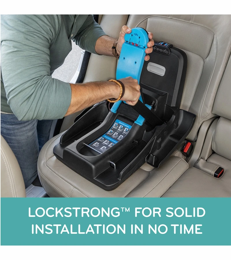 Evenflo Shyft DualRide Infant Car Seat And Stroller Combo - Durham Green 7 Evenflo Shyft DualRide Infant Car Seat And Stroller Combo - Durham Green - Image 7