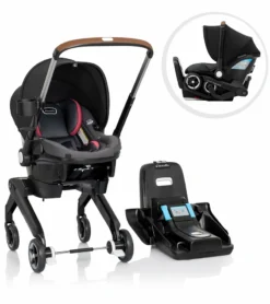 Evenflo Shyft DualRide Infant Car Seat And Stroller Combo - Sylva Pink