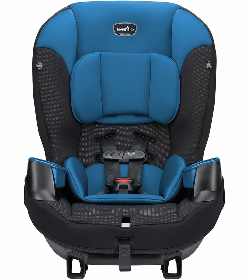 Evenflo Sonus Lightweight Convertible Car Seat - Sound Wave 2 Evenflo Sonus Lightweight Convertible Car Seat - Sound Wave - Image 2