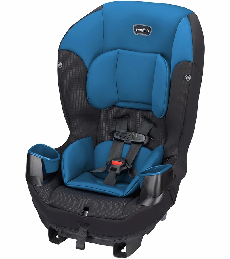 Evenflo Sonus Lightweight Convertible Car Seat - Sound Wave 3 Evenflo Sonus Lightweight Convertible Car Seat - Sound Wave - Image 3