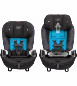 Evenflo Stratos Convertible Car Seat - Glacier 10 Evenflo Stratos Convertible Car Seat - Glacier -Britax || Graco || Maxi-Cosi Shop evenflo stratos convertible car seat glacier 156