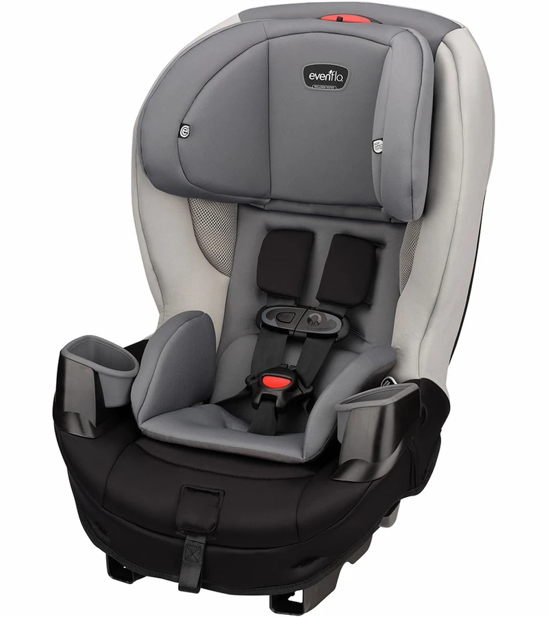 Evenflo Stratos Convertible Car Seat - Silver Ice 3 Evenflo Stratos Convertible Car Seat - Silver Ice - Image 3