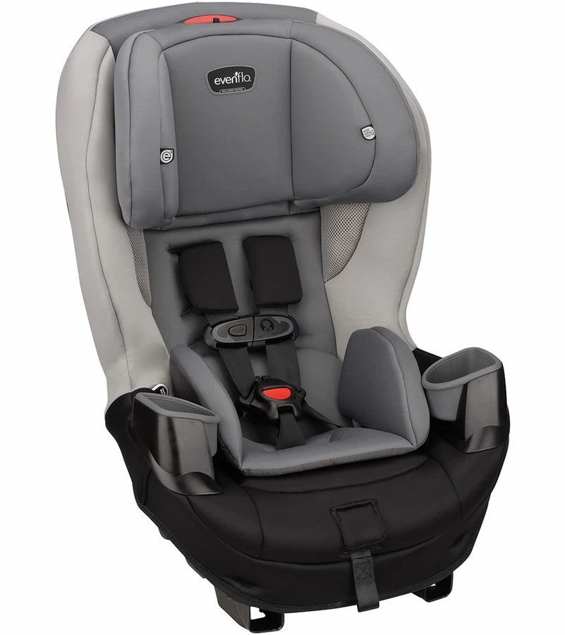 Evenflo Stratos Convertible Car Seat - Silver Ice 4 Evenflo Stratos Convertible Car Seat - Silver Ice - Image 4