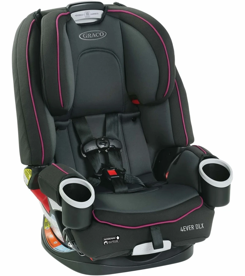 Graco 4Ever DLX 4-in-1 All-in-One Convertible Car Seat - Zagg 2 Graco 4Ever DLX 4-in-1 All-in-One Convertible Car Seat - Zagg - Image 2
