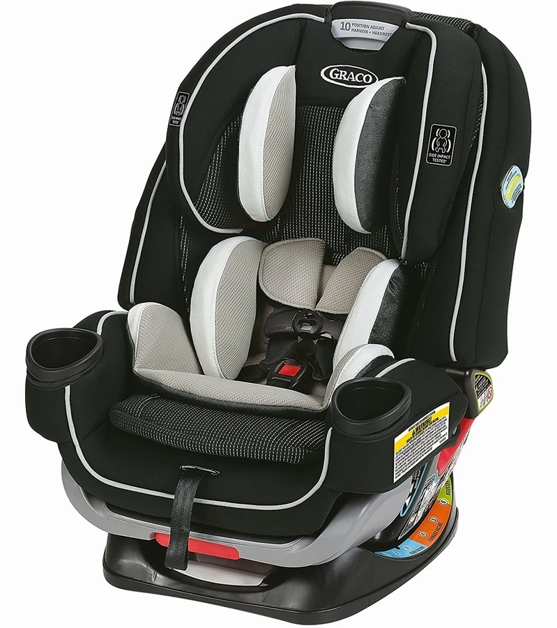 Graco 4Ever Extend2Fit All In One Convertible Car Seat - Clove 1 Graco 4Ever Extend2Fit All In One Convertible Car Seat - Clove