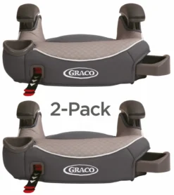 Graco AFFIX Backless Belt Positioning Booster Car Seat, 2PK - Ashcroft