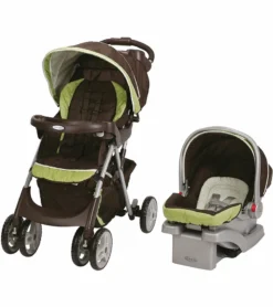 Graco Comfy Cruiser Click Connect Travel System - Go Green