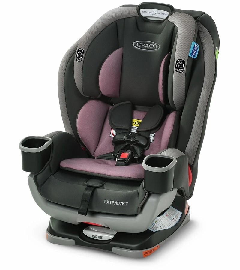 Graco Extend2Fit 3-in-1 All-in-One Convertible Car Seat - Norah 1 Graco Extend2Fit 3-in-1 All-in-One Convertible Car Seat - Norah