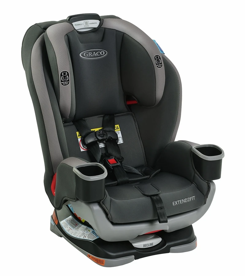 Graco Extend2Fit 3-in-1 All-in-One Convertible Car Seat - Norah 6 Graco Extend2Fit 3-in-1 All-in-One Convertible Car Seat - Norah - Image 6